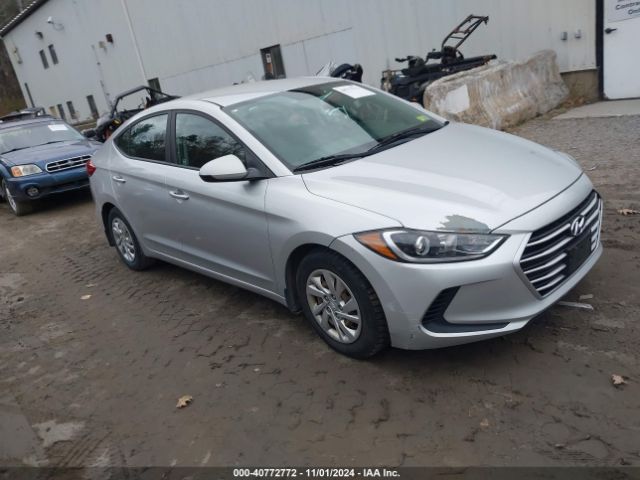 hyundai elantra 2018 5npd74lf9jh220357