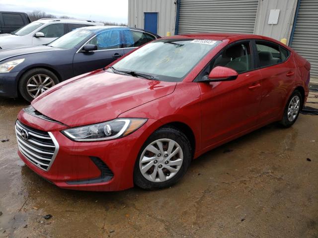 hyundai elantra se 2018 5npd74lf9jh226756