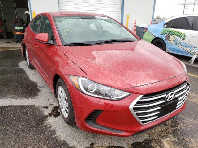 hyundai elantra se 2018 5npd74lf9jh271258