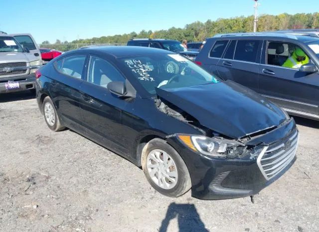 hyundai elantra 2018 5npd74lf9jh278114