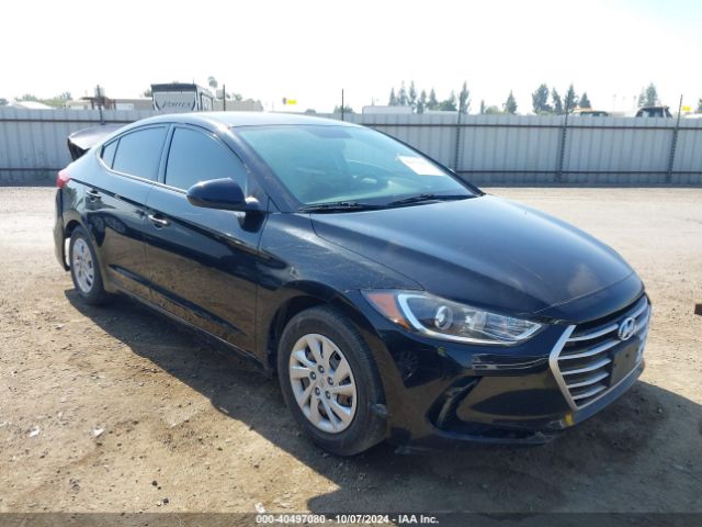 hyundai elantra 2018 5npd74lf9jh278338