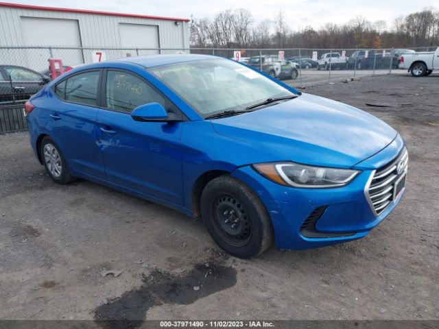 hyundai elantra 2018 5npd74lf9jh287041