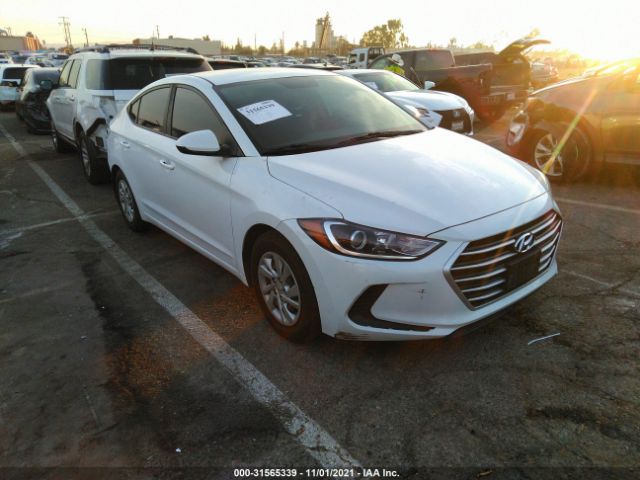 hyundai elantra 2018 5npd74lf9jh295222