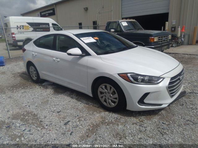 hyundai elantra 2018 5npd74lf9jh301083