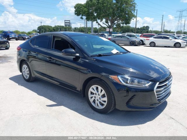 hyundai elantra 2018 5npd74lf9jh308387