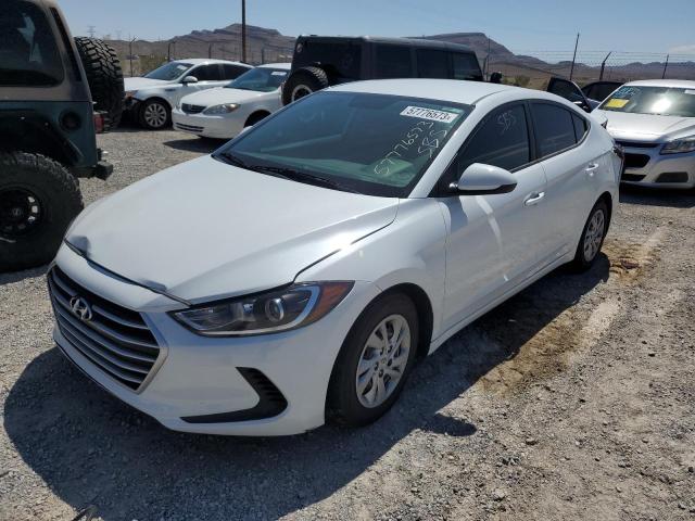 hyundai elantra se 2018 5npd74lf9jh323410