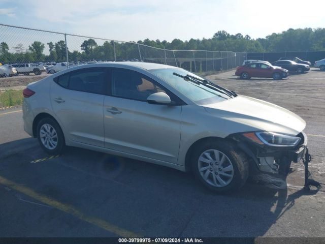 hyundai elantra 2018 5npd74lf9jh337047