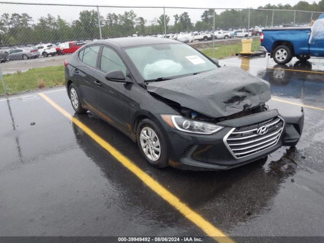 hyundai elantra 2018 5npd74lf9jh342426