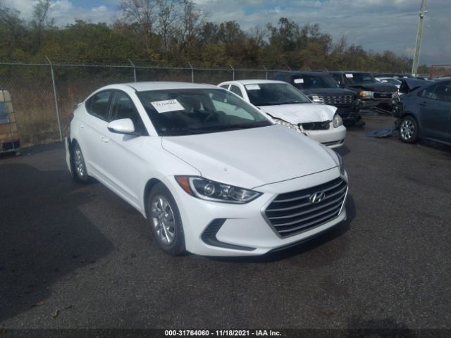 hyundai elantra 2018 5npd74lf9jh349781