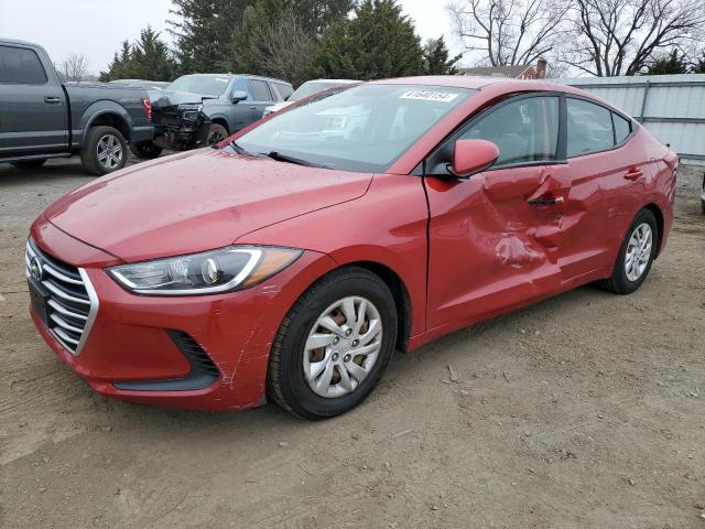 hyundai elantra 2018 5npd74lf9jh370243