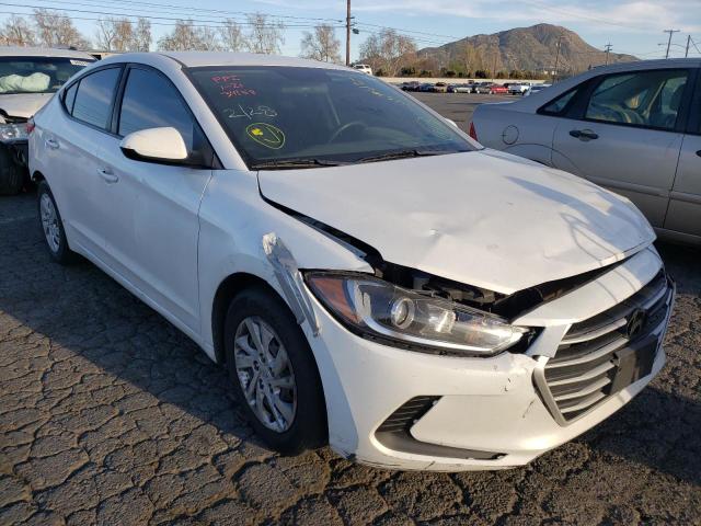 hyundai elantra se 2018 5npd74lf9jh384448