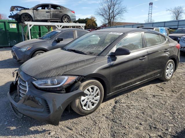 hyundai elantra se 2018 5npd74lf9jh391545