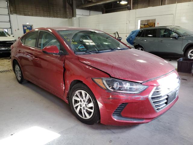 hyundai elantra se 2017 5npd74lfxhh100495