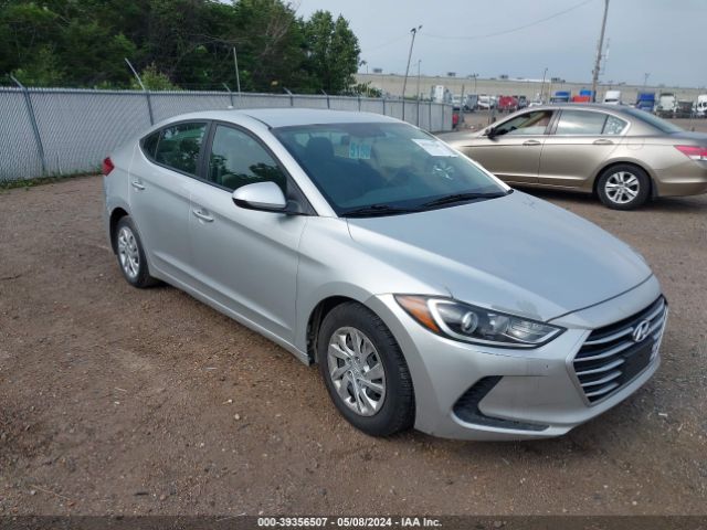 hyundai elantra 2017 5npd74lfxhh127180