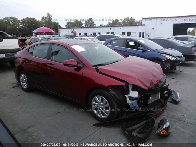 hyundai elantra 2017 5npd74lfxhh132895