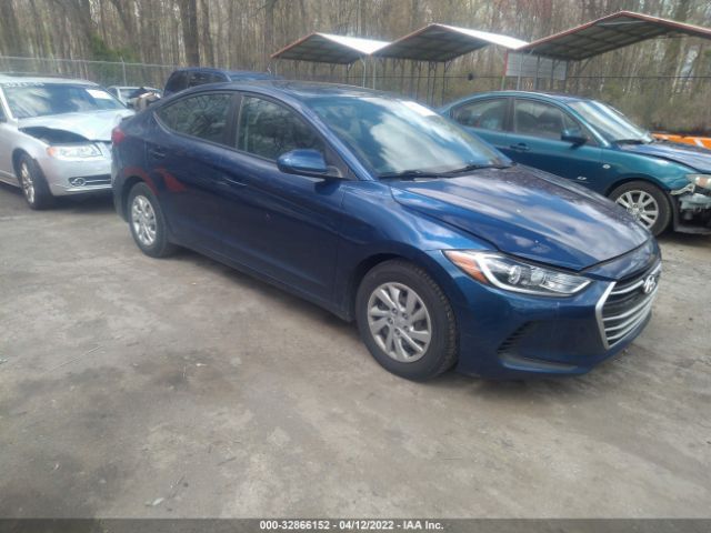 hyundai elantra 2017 5npd74lfxhh138485