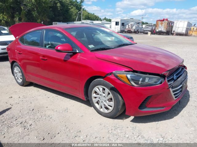 hyundai elantra 2017 5npd74lfxhh163919