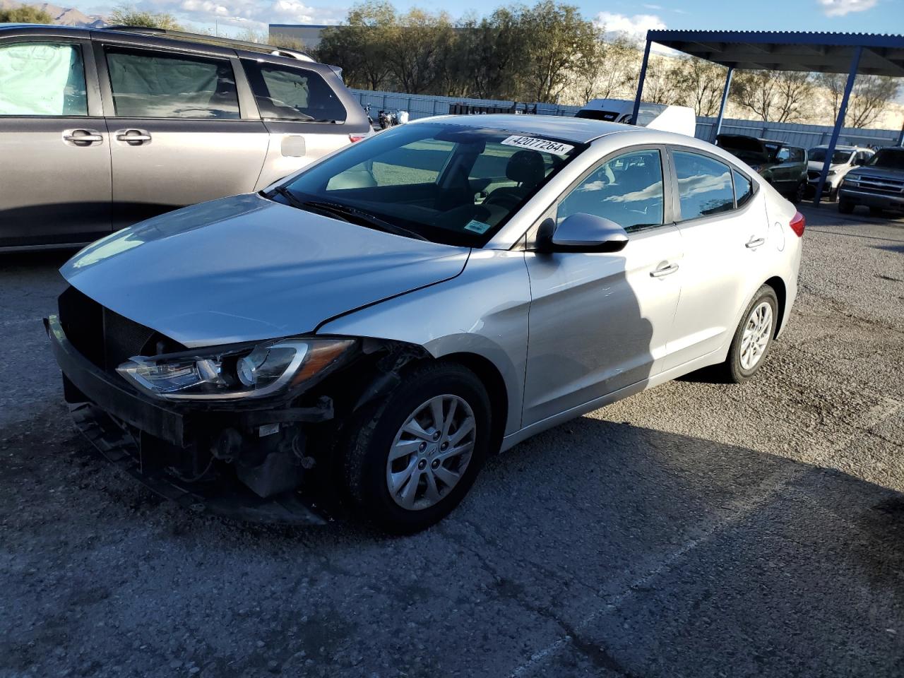 hyundai elantra 2017 5npd74lfxhh172796