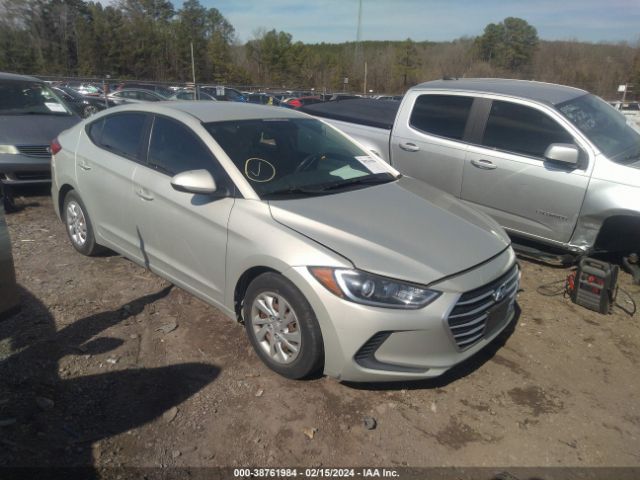 hyundai elantra 2017 5npd74lfxhh184351