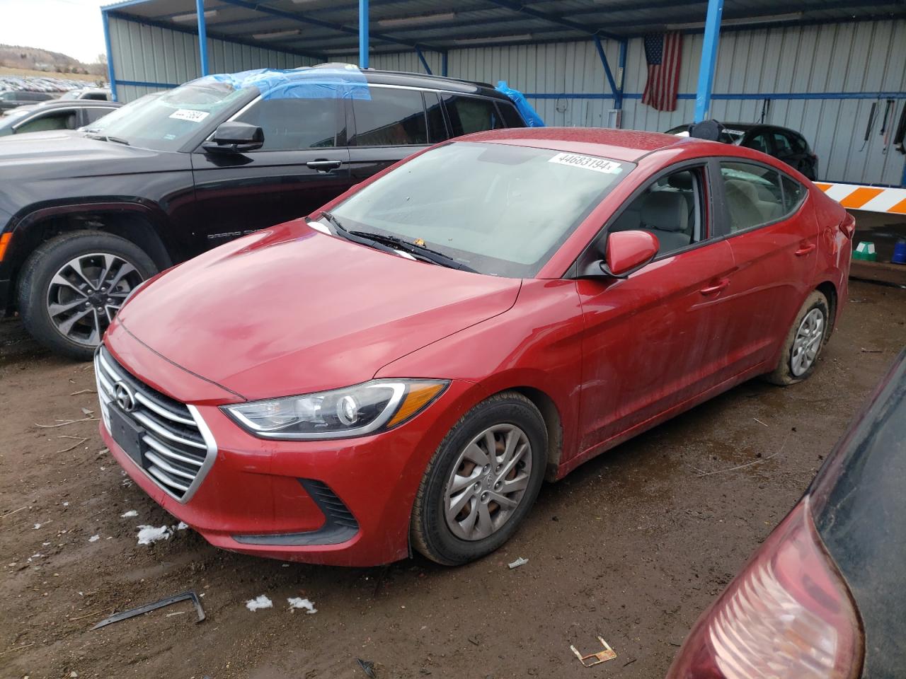 hyundai elantra 2017 5npd74lfxhh191431