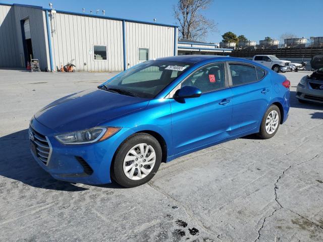 hyundai elantra 2017 5npd74lfxhh198881