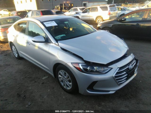 hyundai elantra 2018 5npd74lfxjh280356