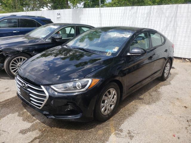 hyundai elantra se 2018 5npd74lfxjh324839