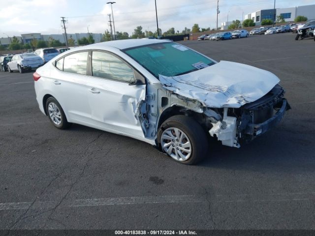 hyundai elantra 2018 5npd74lfxjh328146