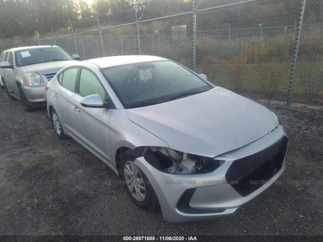 hyundai elantra 2018 5npd74lfxjh345903