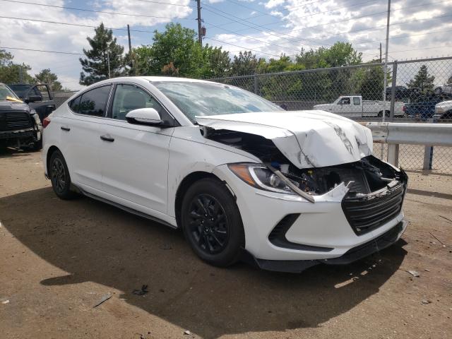 hyundai elantra se 2018 5npd74lfxjh354293