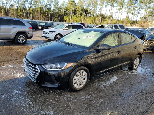 hyundai elantra se 2018 5npd74lfxjh376116