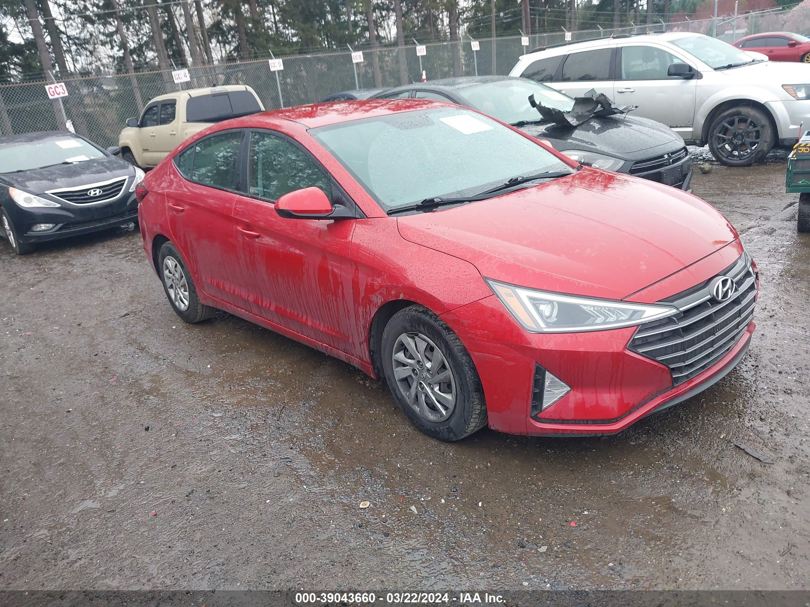 hyundai elantra 2019 5npd74lfxkh482292