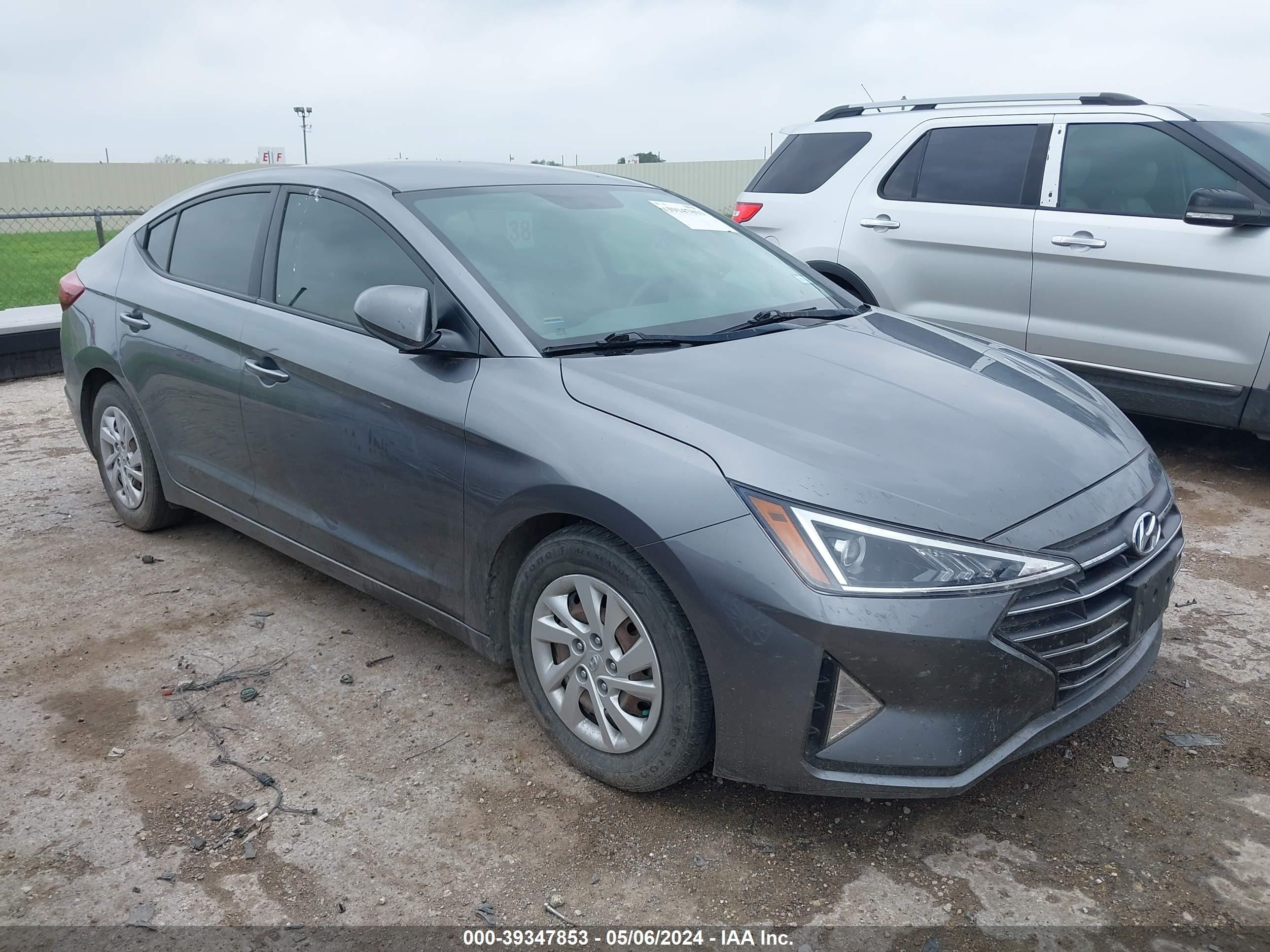 hyundai elantra 2019 5npd74lfxkh494748