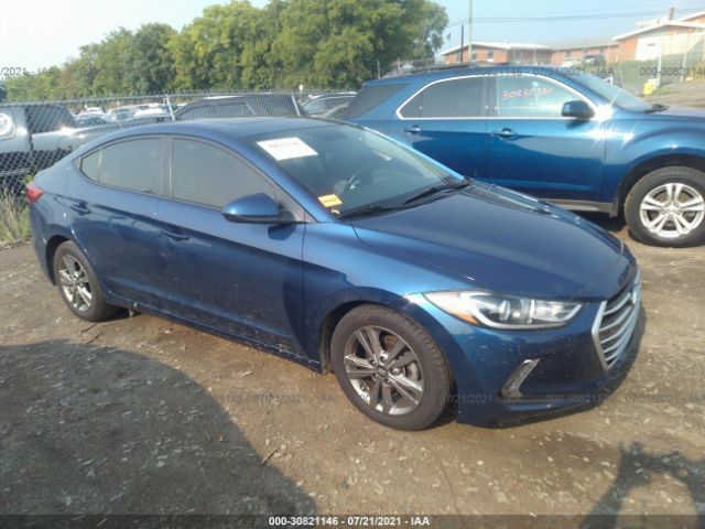 hyundai elantra 2018 5npd84lf0jh227193