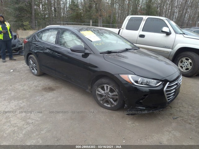 hyundai elantra 2018 5npd84lf0jh227601