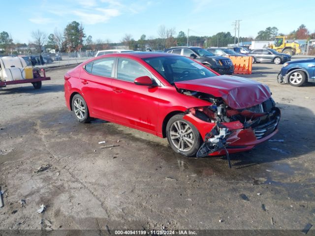 hyundai elantra 2018 5npd84lf0jh230269