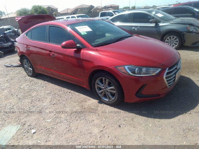 hyundai elantra 2018 5npd84lf0jh242907