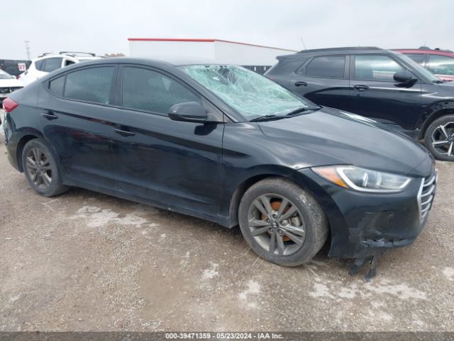 hyundai elantra 2018 5npd84lf0jh263112