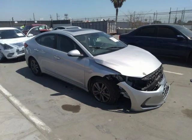 hyundai elantra 2018 5npd84lf0jh270156