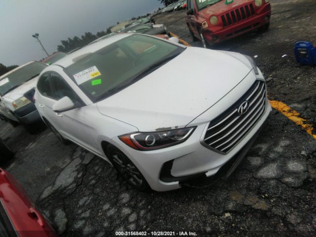 hyundai elantra 2018 5npd84lf0jh271579