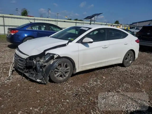 hyundai elantra 2018 5npd84lf0jh271825