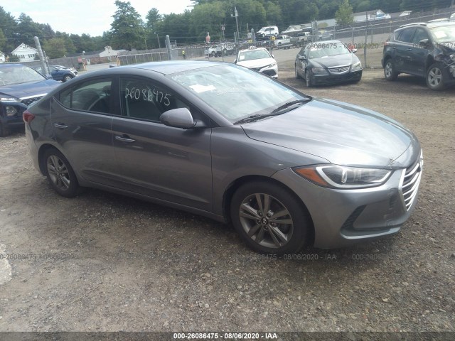 hyundai elantra 2018 5npd84lf0jh301177