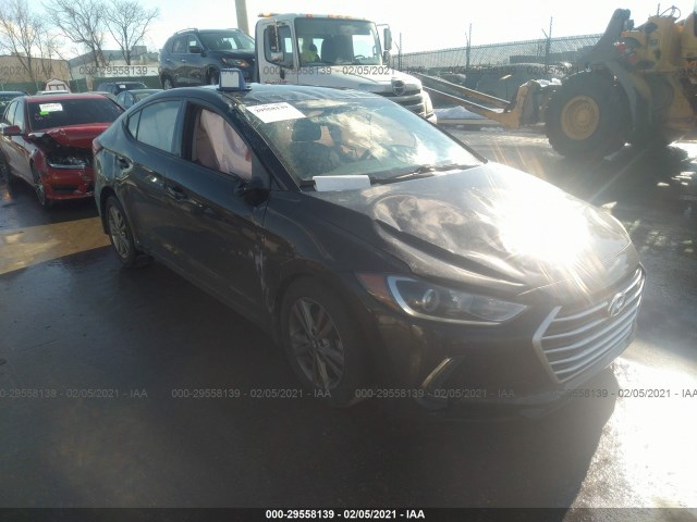 hyundai elantra 2018 5npd84lf0jh303155