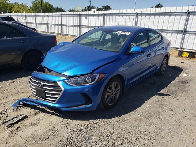 hyundai elantra 2018 5npd84lf0jh307643