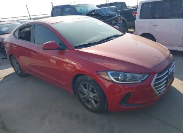 hyundai elantra 2018 5npd84lf0jh323891