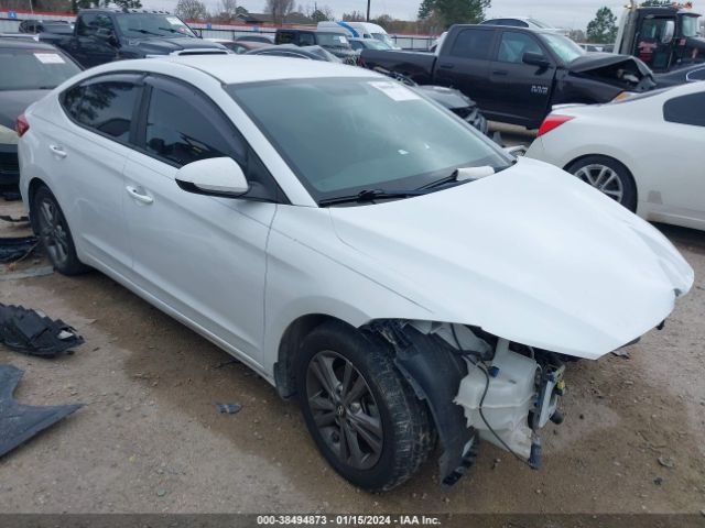 hyundai elantra 2018 5npd84lf0jh331411