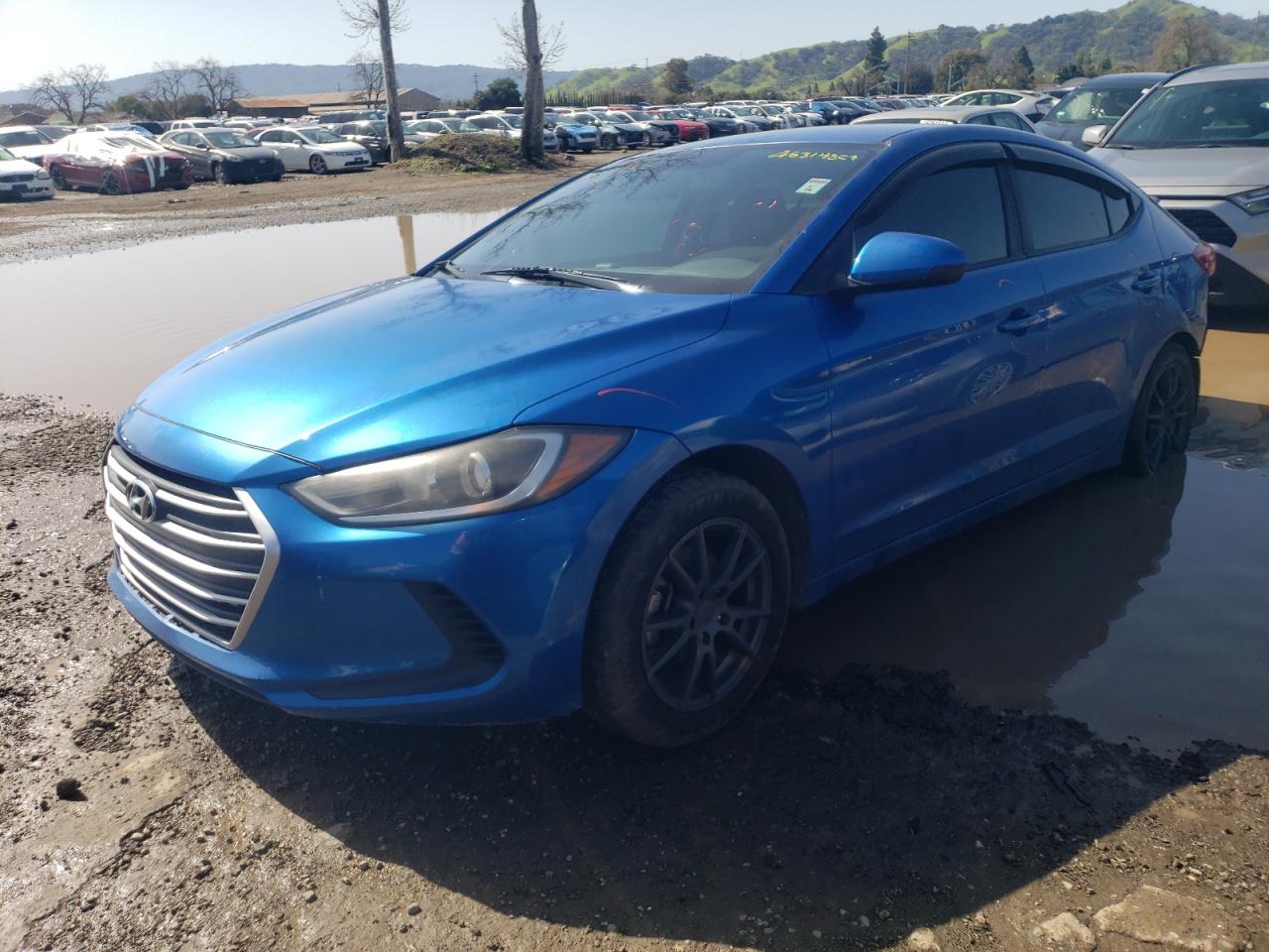 hyundai elantra 2018 5npd84lf0jh335152