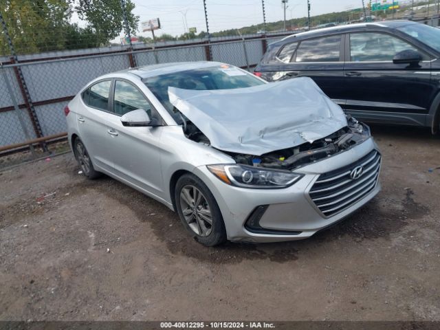 hyundai elantra 2018 5npd84lf0jh338553