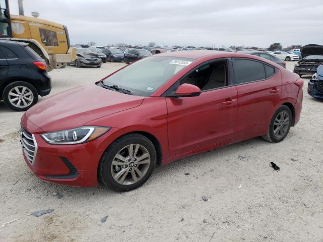 hyundai elantra 2018 5npd84lf0jh344076