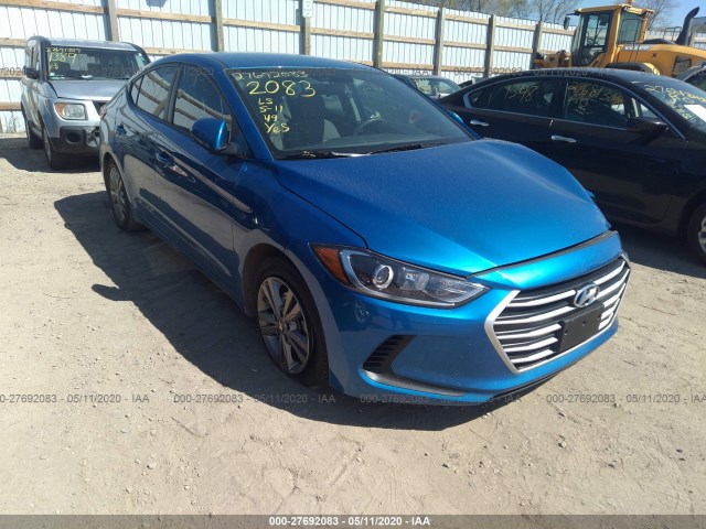 hyundai elantra 2018 5npd84lf0jh351917